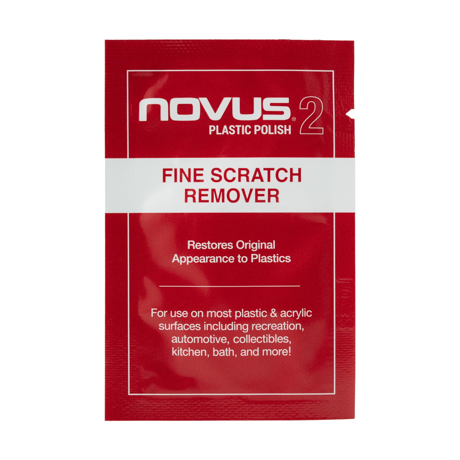 NOVUS Plastic Polish Pillow Pack Samples