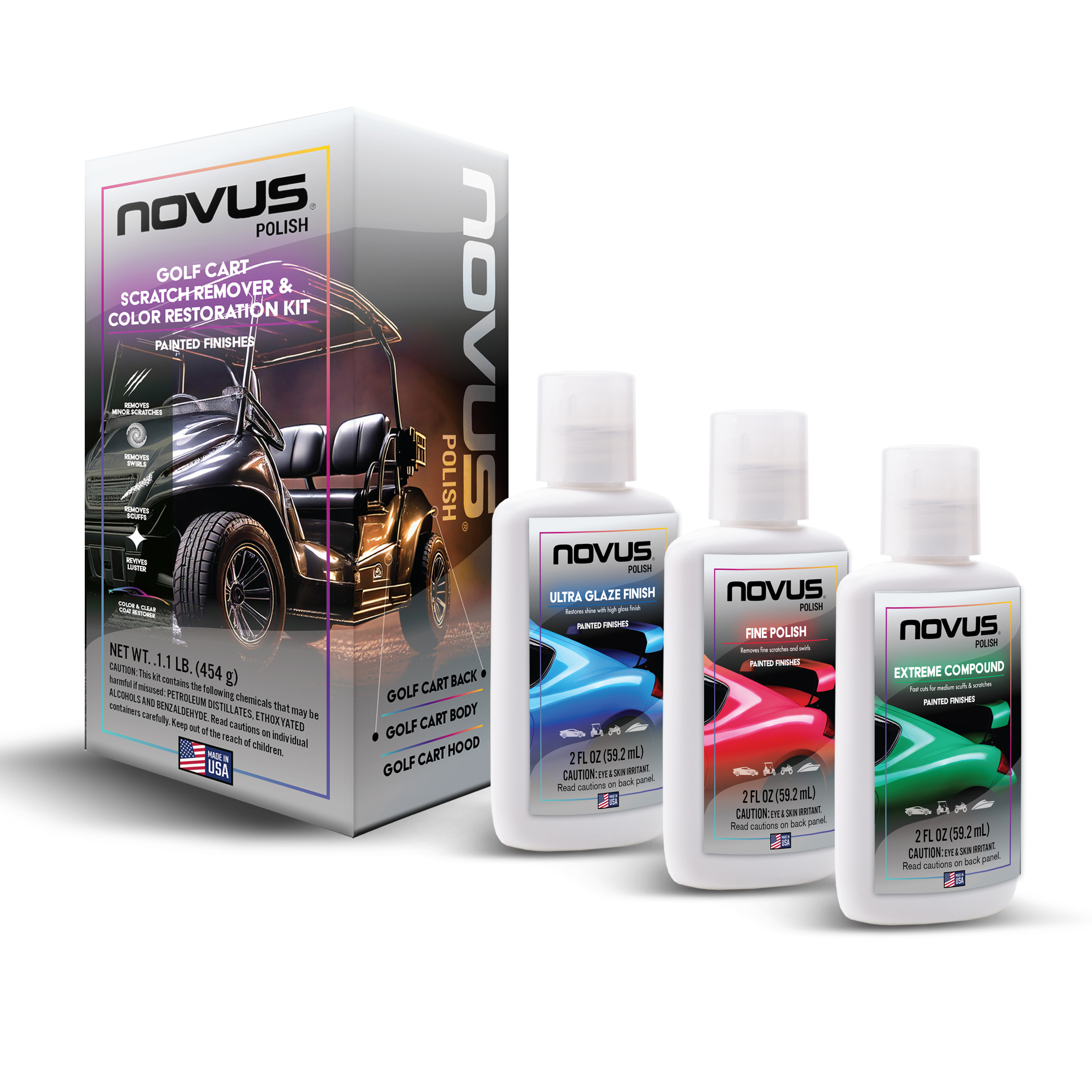 Scratch Remover & Color Restoration Kit - Painted Surfaces